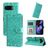 Mobigear Sunflower Google Pixel 9a Wallet case - Green