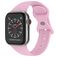 Mobigear Sport Dual Silikoni Apple Watch Ranneke Tappikiinnitys - 49/46/45/44 mm - Laventeli
