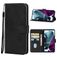 Mobigear Wallet Motorola Moto G200 5G Cover a libro portafoglio - Nero