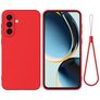 Mobigear Rubber Touch Samsung Galaxy A56 Silicone Back cover - Red
