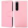 Mobigear Wallet Sony Xperia 1 IV Cover a libro portafoglio - Rosa