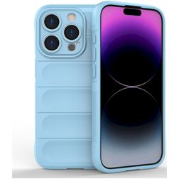 Mobigear Bumpy iPhone 15 Pro TPU flessibile Back cover - Blu