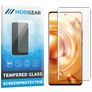 Mobigear Premium Vivo X80 Pro Vidro temperado Película de ecrã - Compatível com capas - Preto