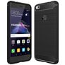 Mobigear Brushed Slim Huawei P8 Lite (2017) TPU flessibile Back cover - Nero
