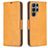 Mobigear Excellent Samsung Galaxy S25 Ultra Wallet case - Cognac